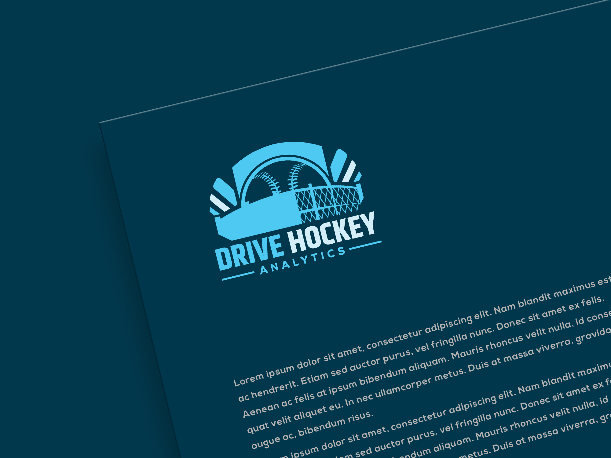 Logo Design by solidinto for Drive Hockey Analytics, Inc. | Design #25249051