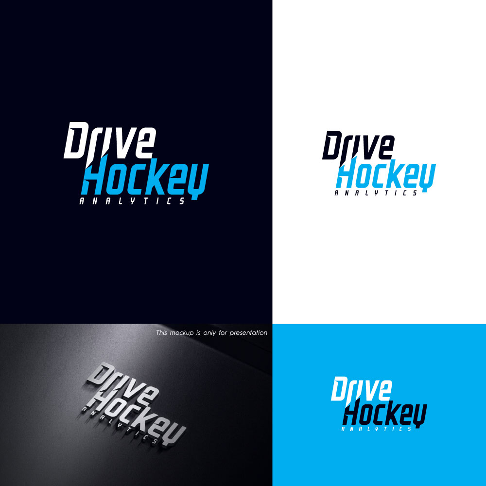 Logo Design by I designs for Drive Hockey Analytics, Inc. | Design #25243045