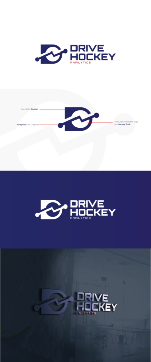 Drive Hockey Analytics | Design de Logo par yudaharv
