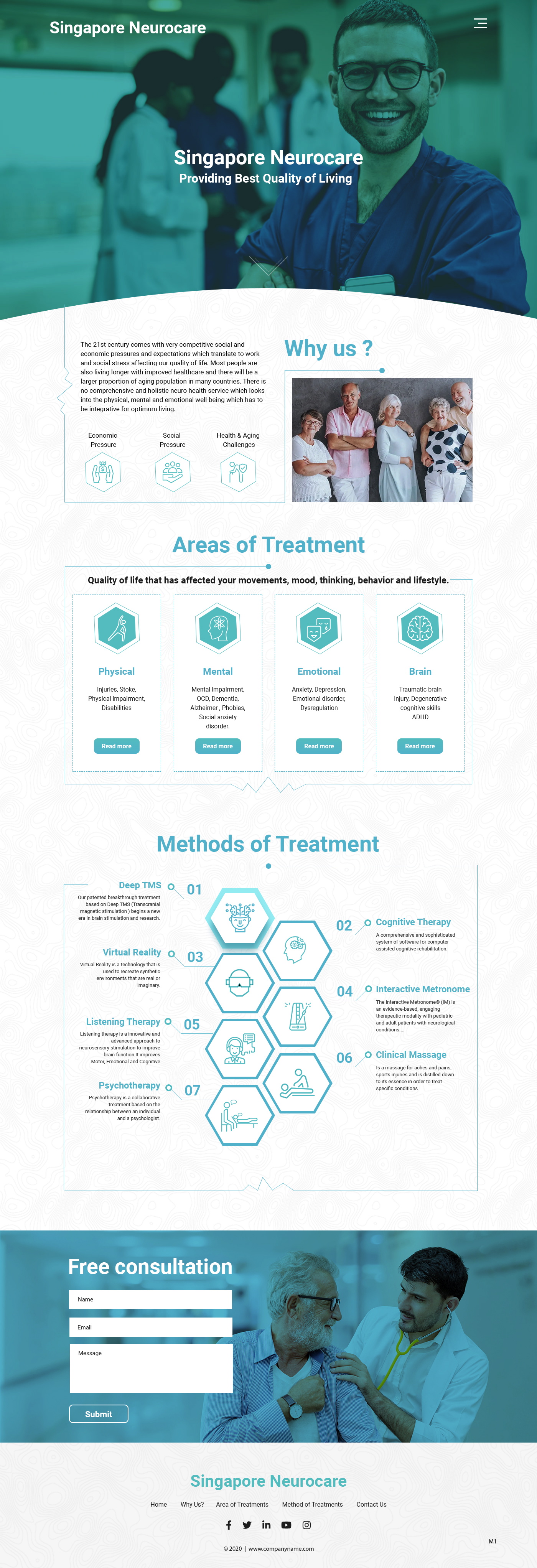 Web Design by pb for Singapore Brain Development Centre | Design #25240287