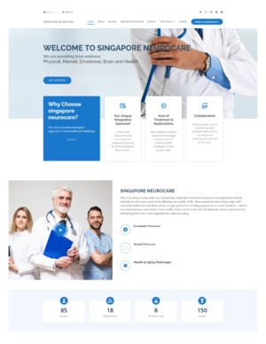 Web Design by Art Culture for Singapore Brain Development Centre | Design: #25257033