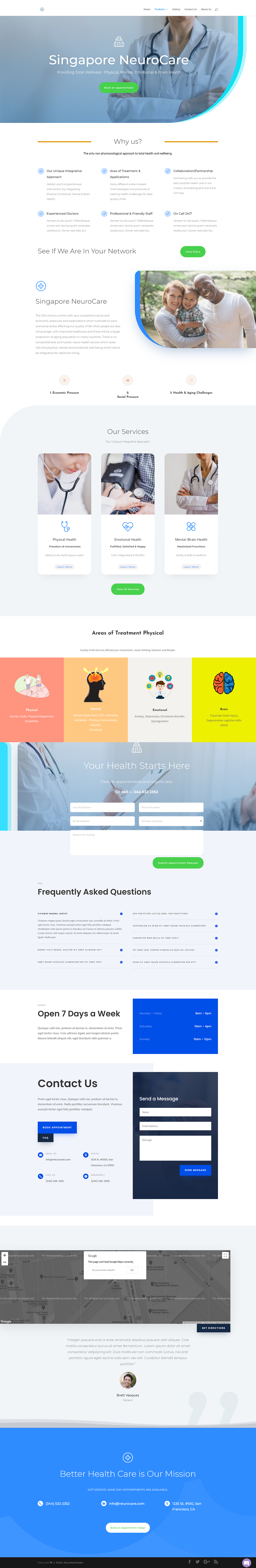 Web Design by Art Culture for Singapore Brain Development Centre | Design #25282079