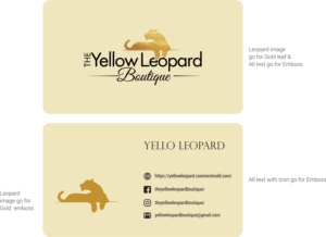 Business Card Design by Master's Logo