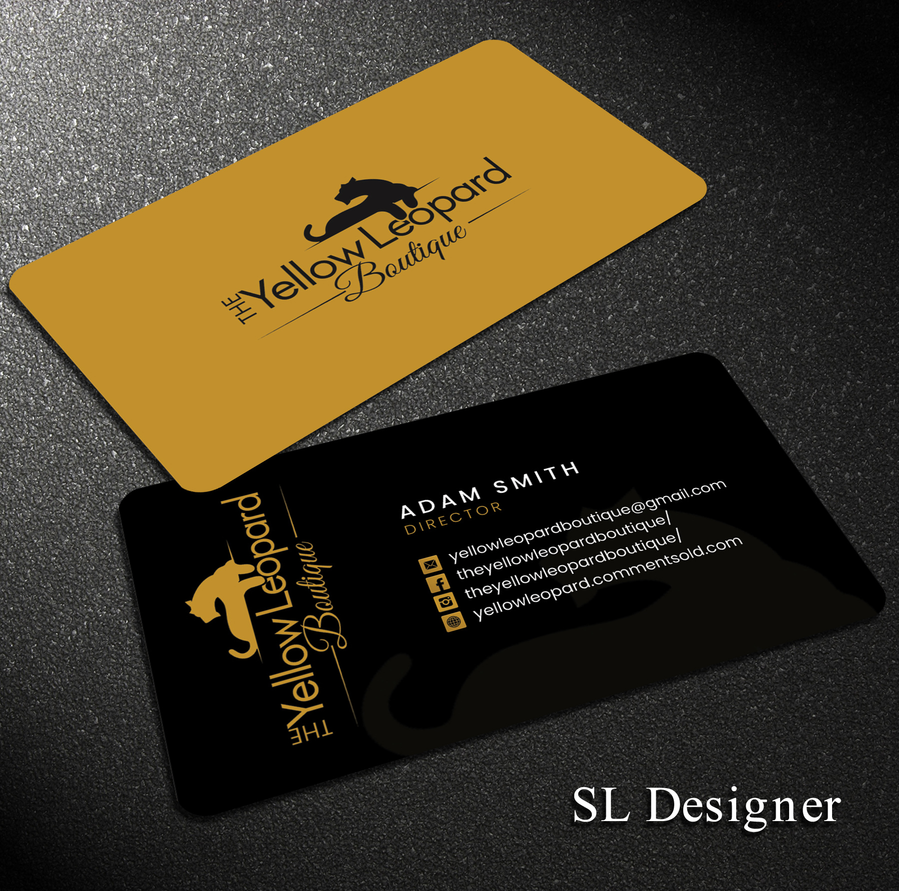 Business Card Design by SL Designer for this project | Design #25234309