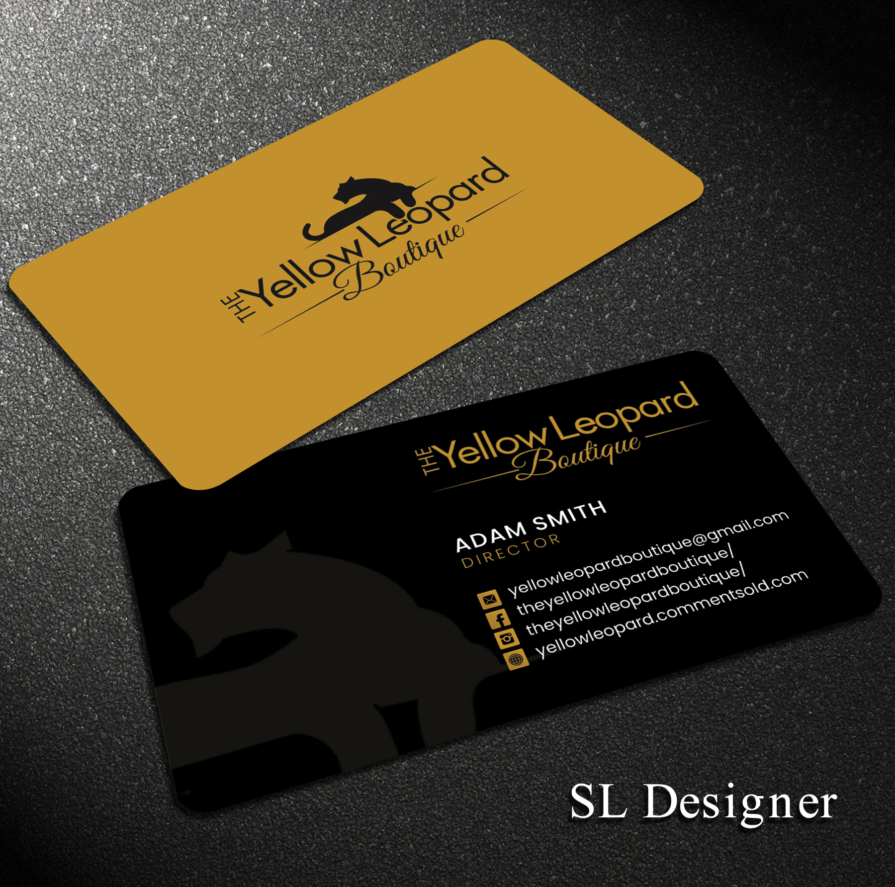 Business Card Design by SL Designer for this project | Design #25234311
