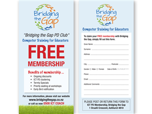 Flyer Design by vaby87 for Bridging the Gap | Design: #3025886