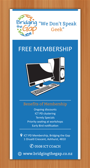 Flyer Design by Sbss for Bridging the Gap | Design: #3030838