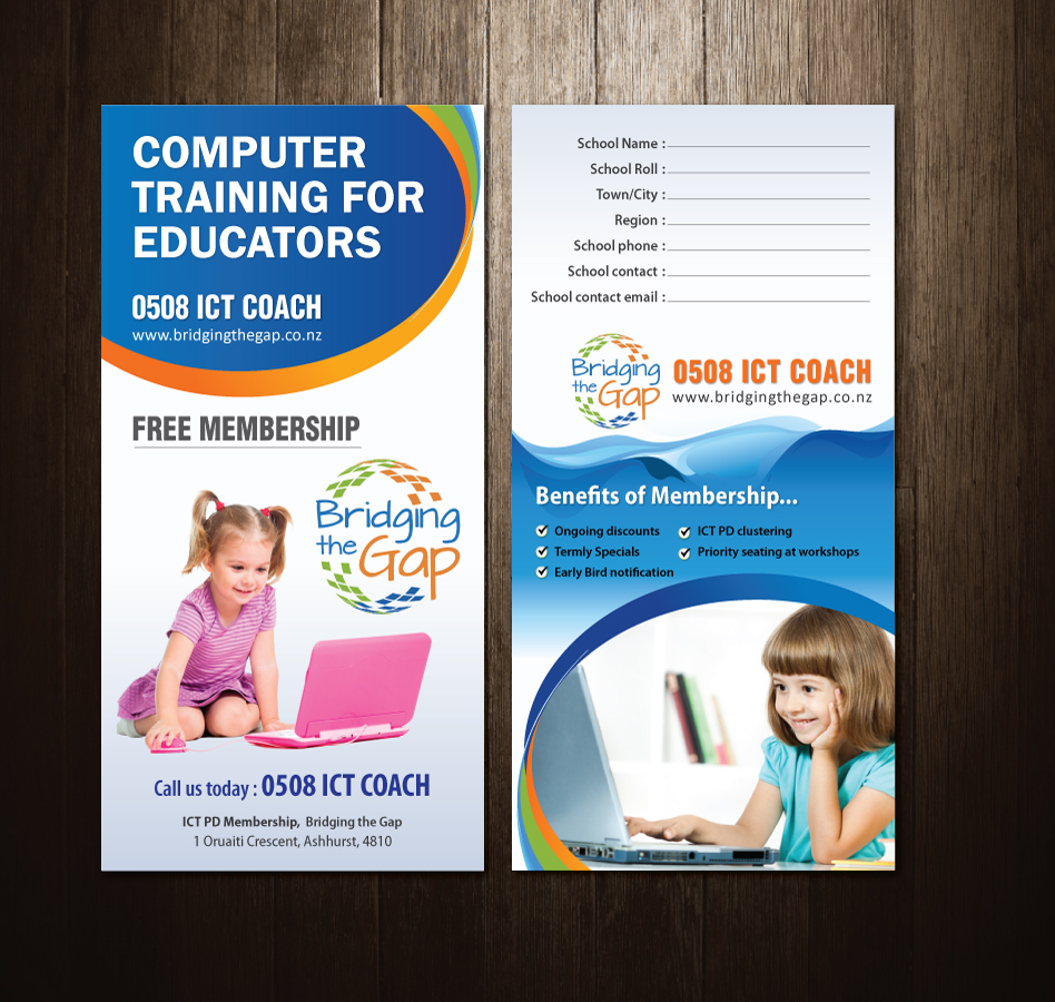 Flyer Design by meet007 for Bridging the Gap | Design #3034528