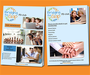 Flyer Design by AfrEeN~aPP for Bridging the Gap | Design: #3040683