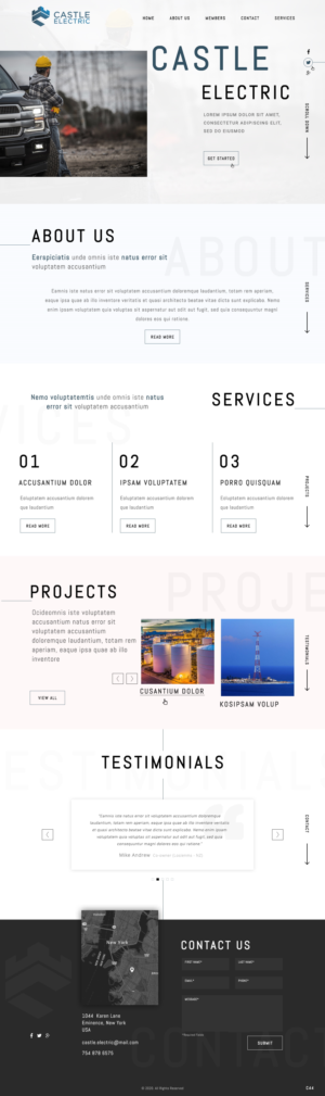 Wordpress Design by pb for this project | Design: #25240270