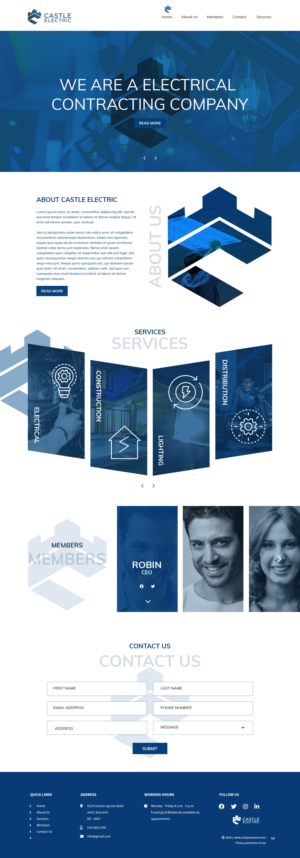 Wordpress Design by pb for this project | Design: #25240272