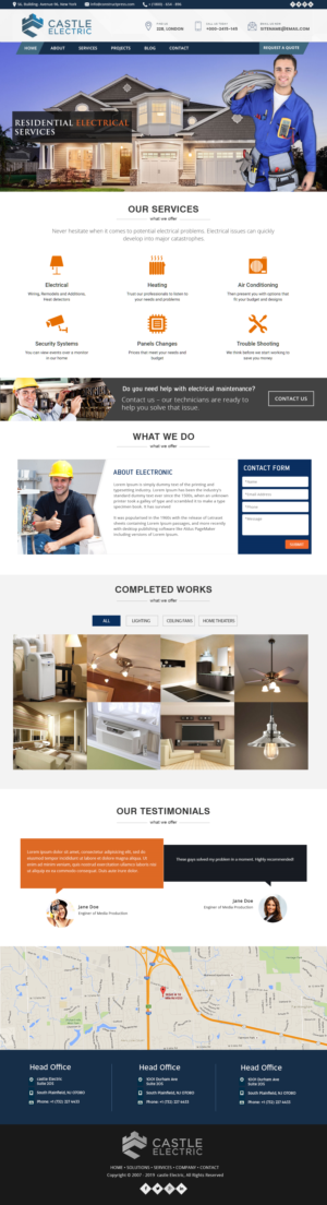 Wordpress Design by Xclusive Designer for this project | Design #25379327