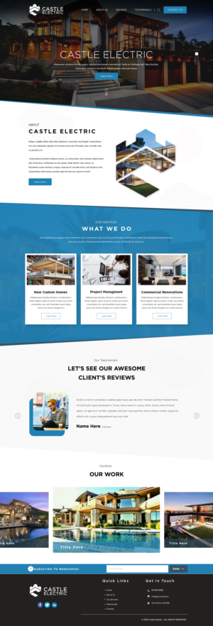 Wordpress Design by Jarry199776 for this project | Design: #25245281
