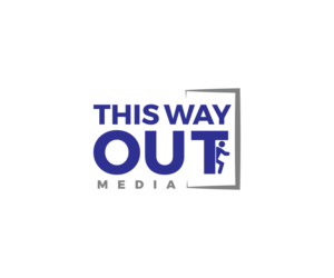 THIS WAY OUT MEDIA | Logo Design by kimcam