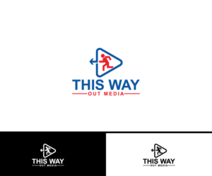 THIS WAY OUT MEDIA | Logo Design by Ochieng