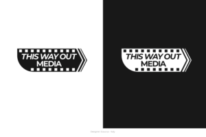 THIS WAY OUT MEDIA | Diseño de Logo por InkThink by Scaurus