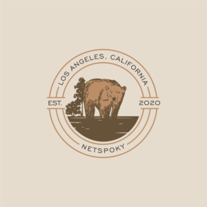 Los Angeles California netspoky EST. 2020 | Design de Logo par ThiagoB