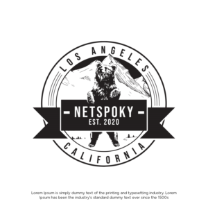 Los Angeles California netspoky EST. 2020 | Design de Logo par cahayafatimah