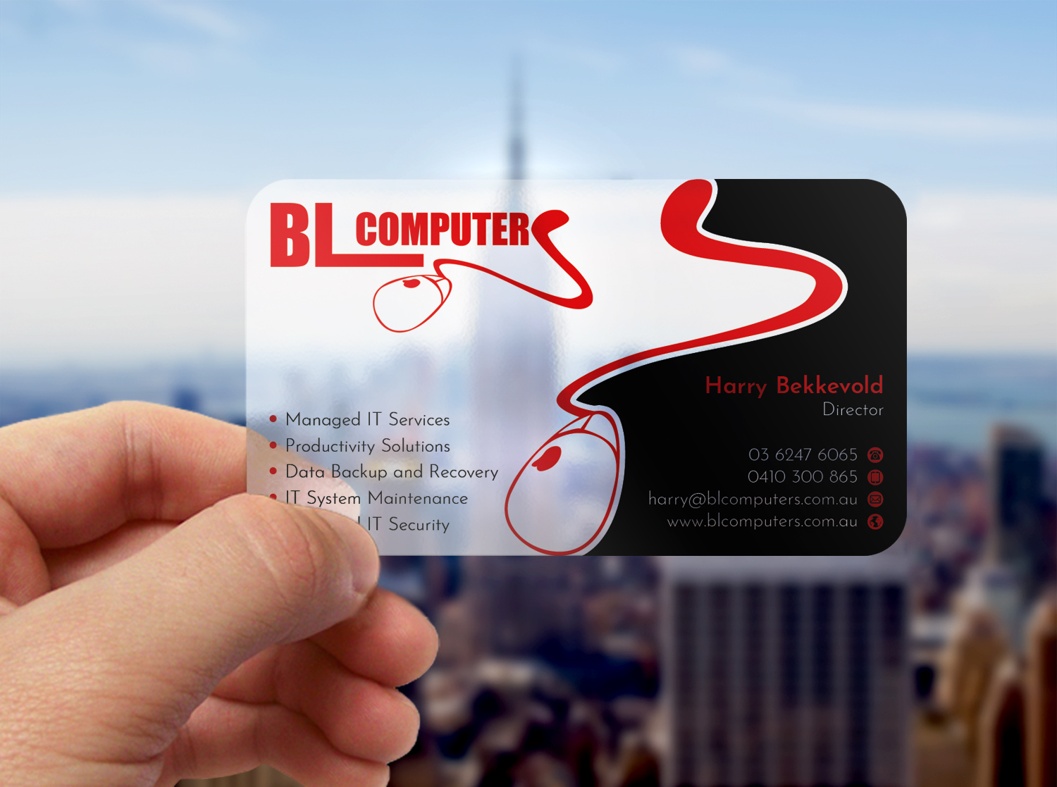 Business Card Design by WebixBD for BL Computers | Design #25264628