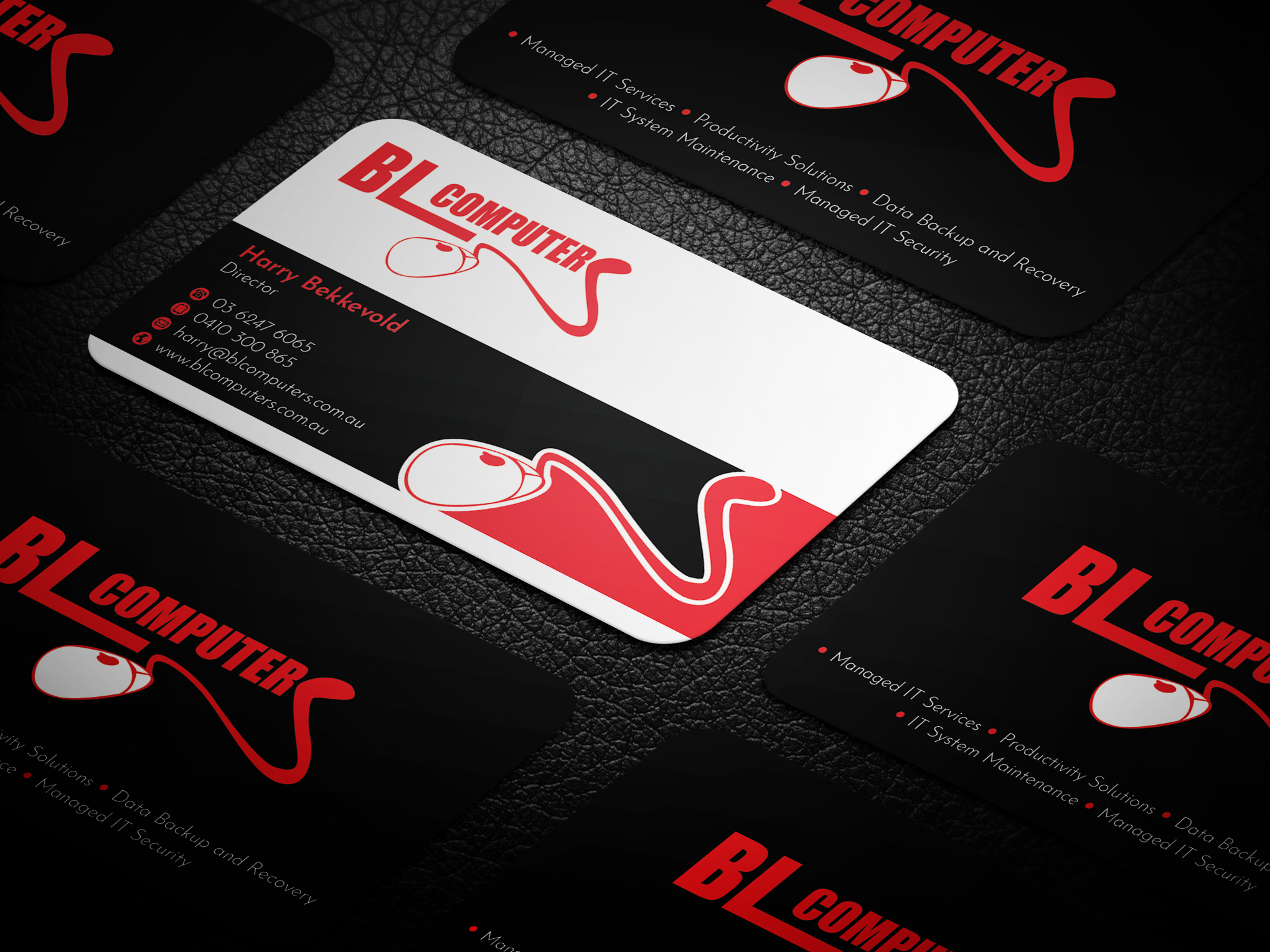 Business Card Design by WebixBD for BL Computers | Design #25264665