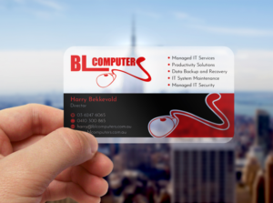 Business Card Design by WebixBD for BL Computers | Design: #25264671