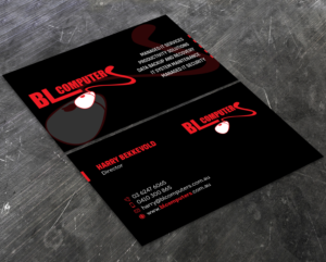 Business Card Design by Verified artistry for BL Computers | Design: #25237631