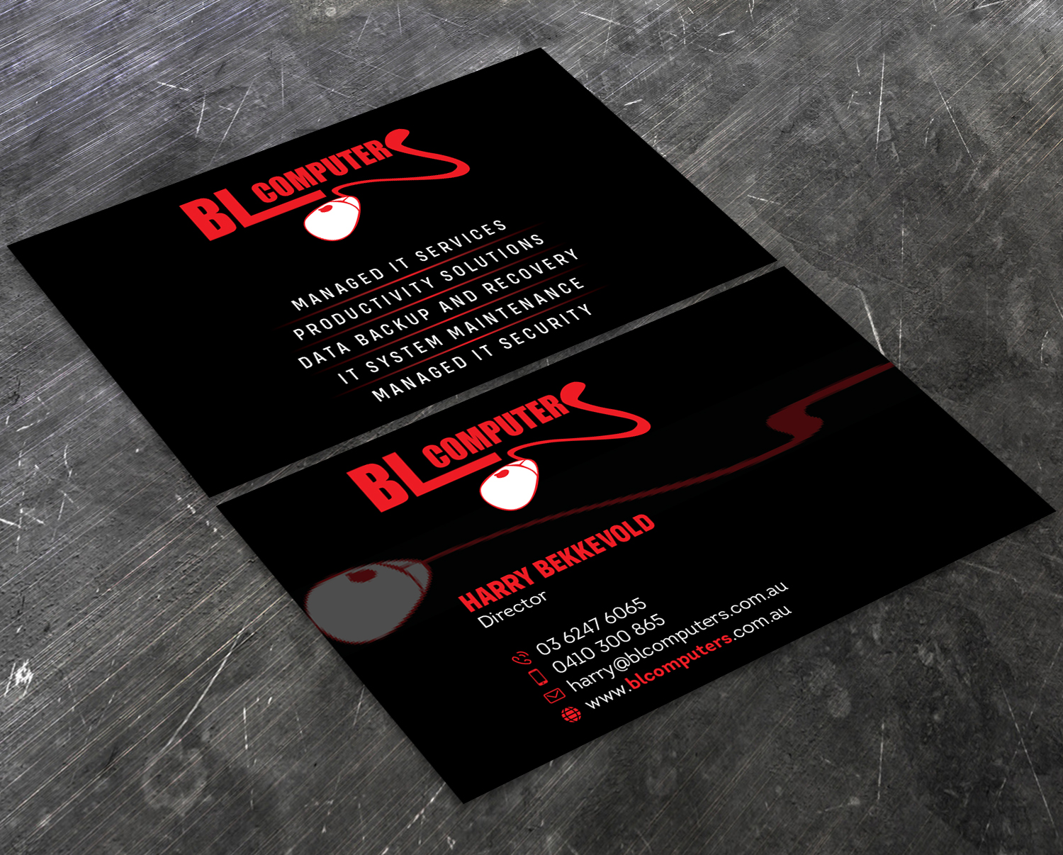 Business Card Design by Verified artistry (Design garden) for BL Computers | Design #25237641