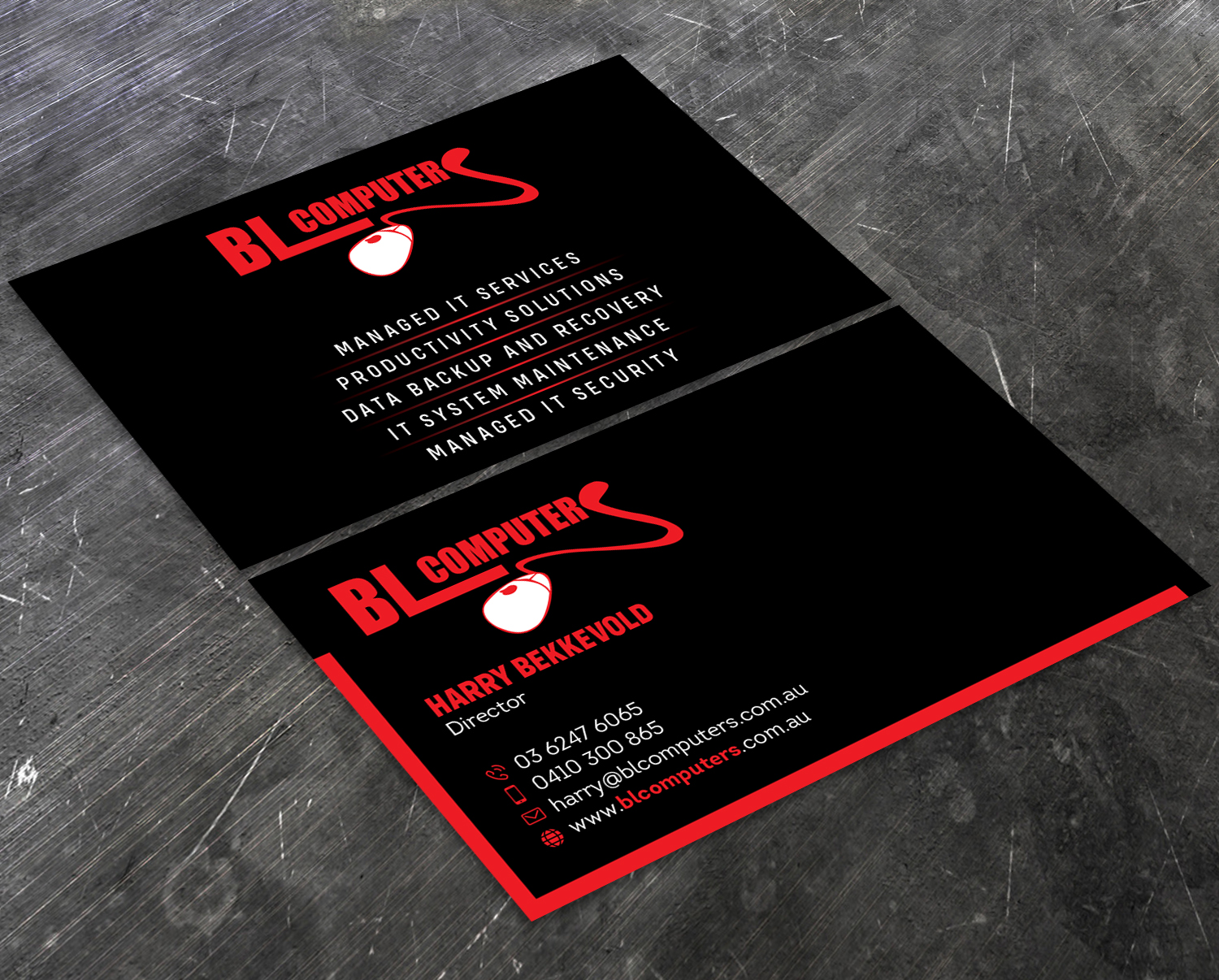 Business Card Design by Verified artistry (Design garden) for BL Computers | Design #25237642