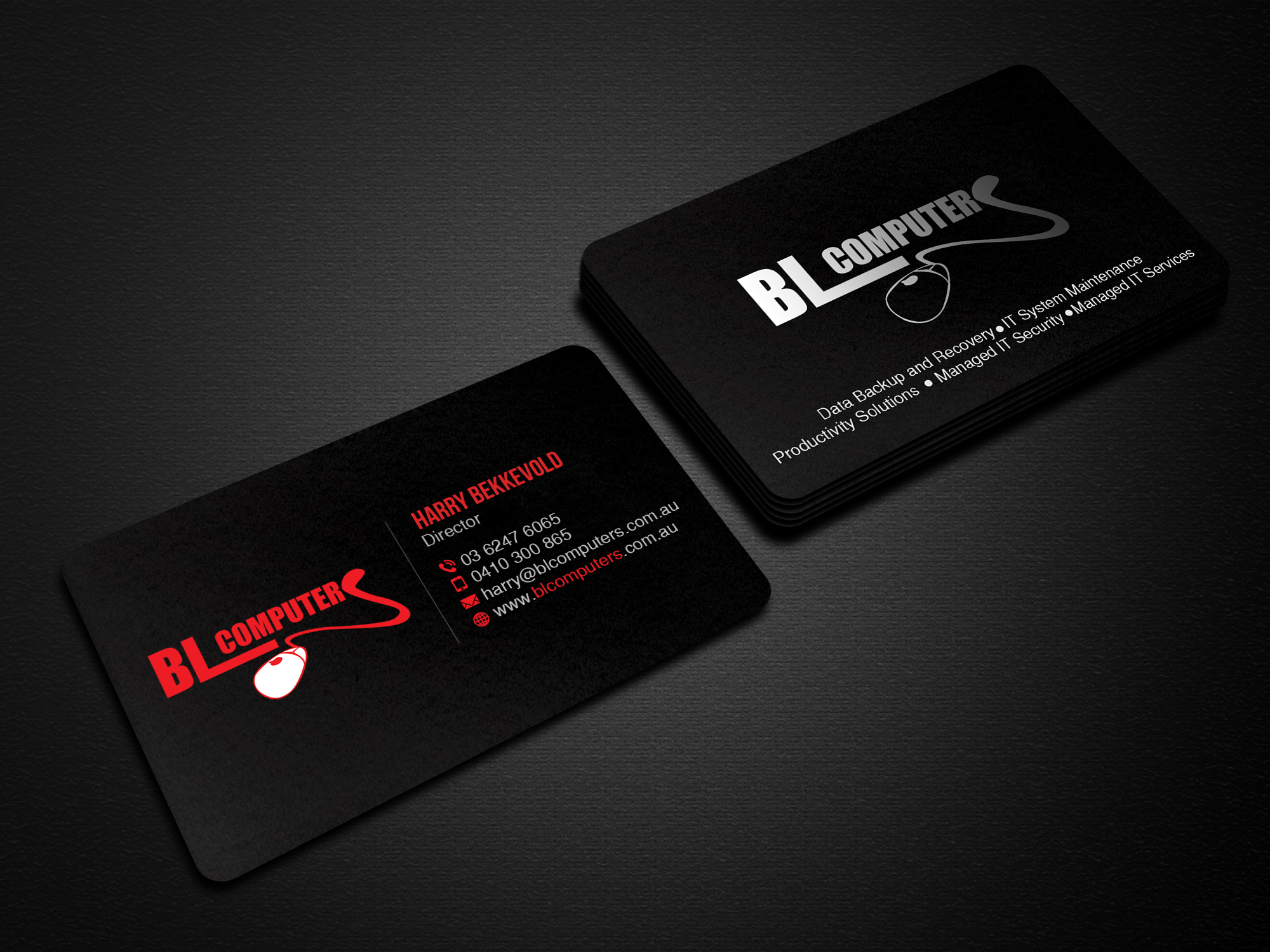 Business Card Design by Creations Box 2015 for BL Computers | Design #25241020