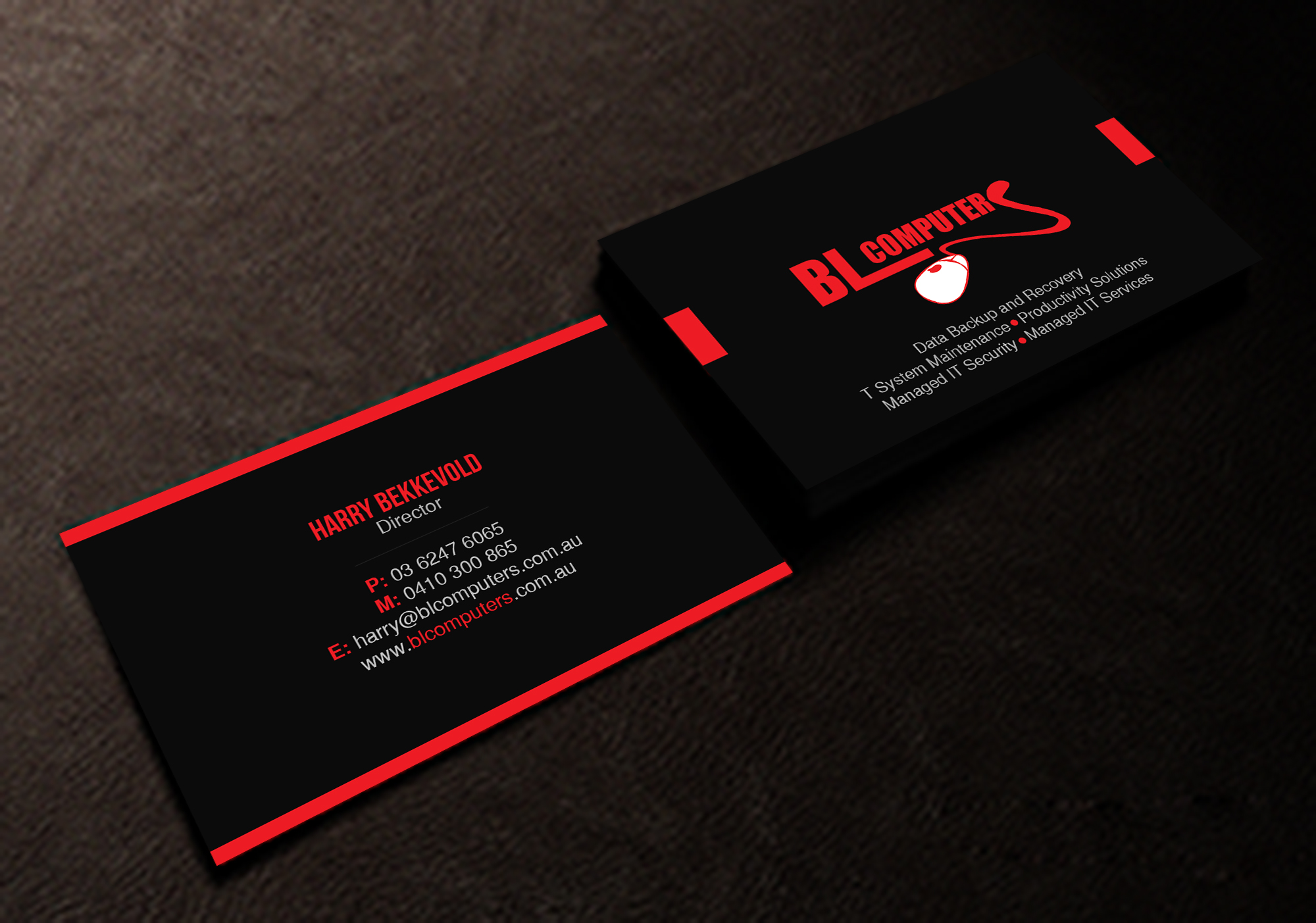 Diseño de Tarjeta de Presentación por Creations Box 2015 para BL Computers | Diseño #25241025