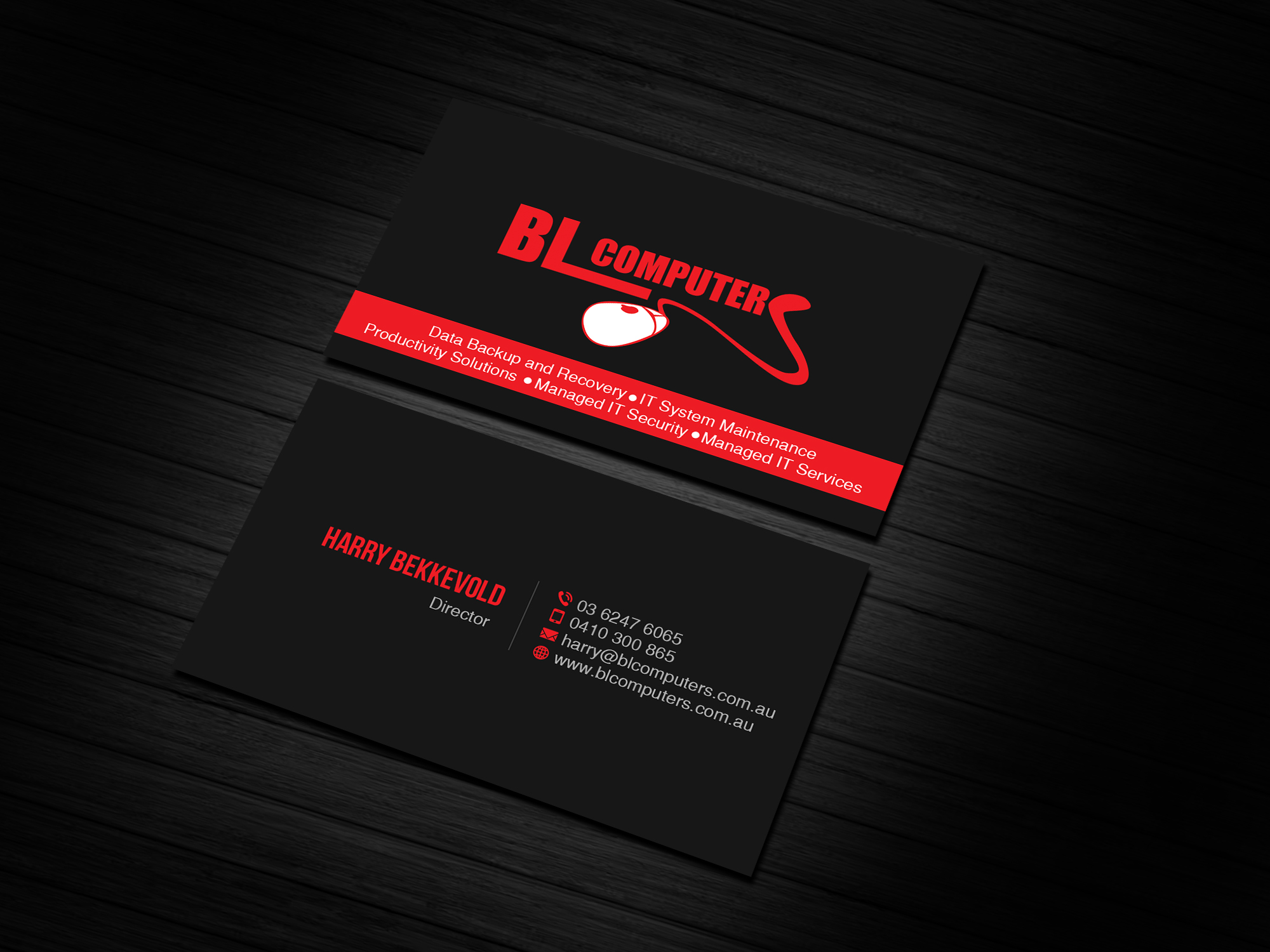 Business Card Design by Creations Box 2015 for BL Computers | Design #25241028
