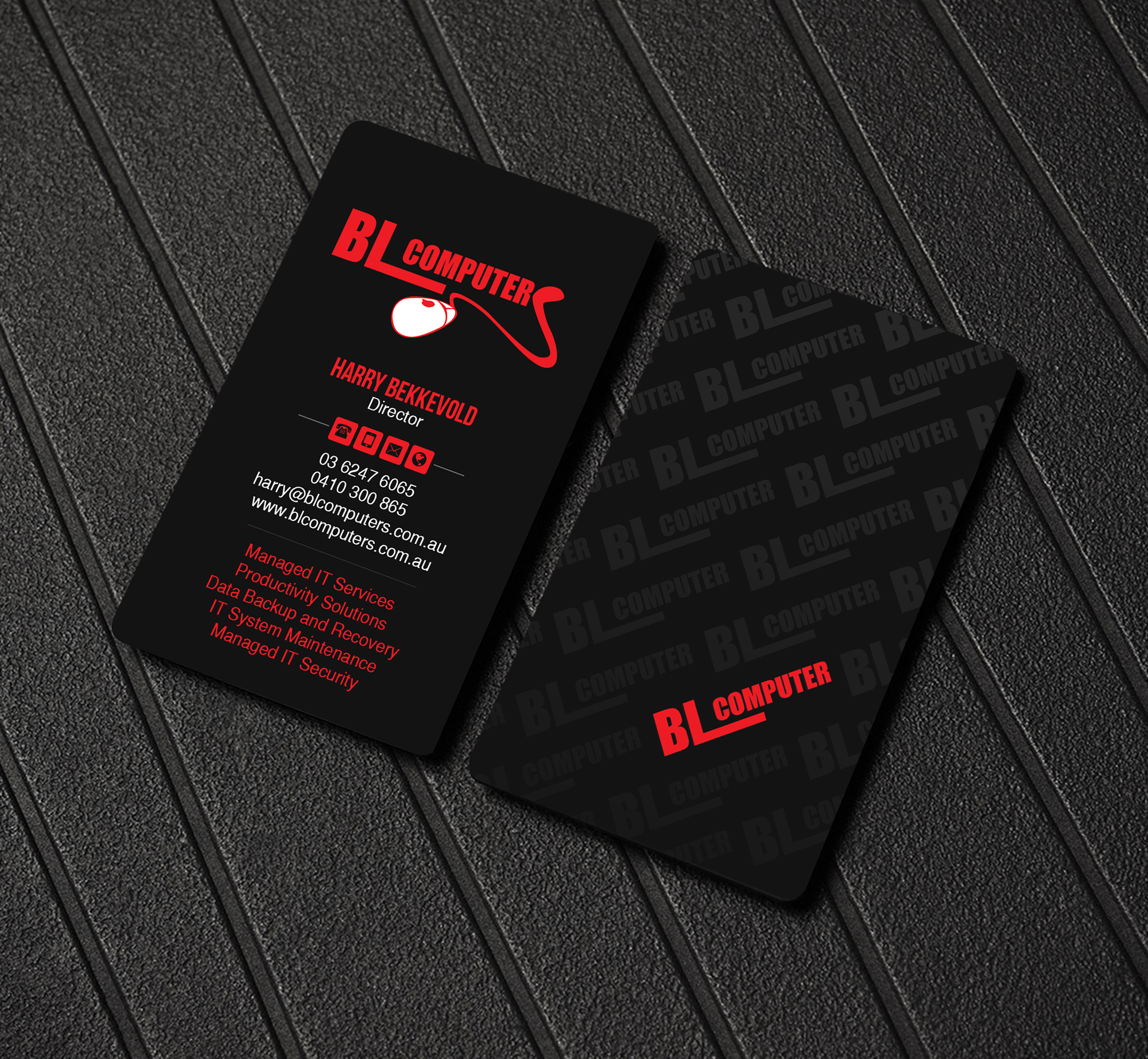 Business Card Design by Creations Box 2015 for BL Computers | Design #25241039