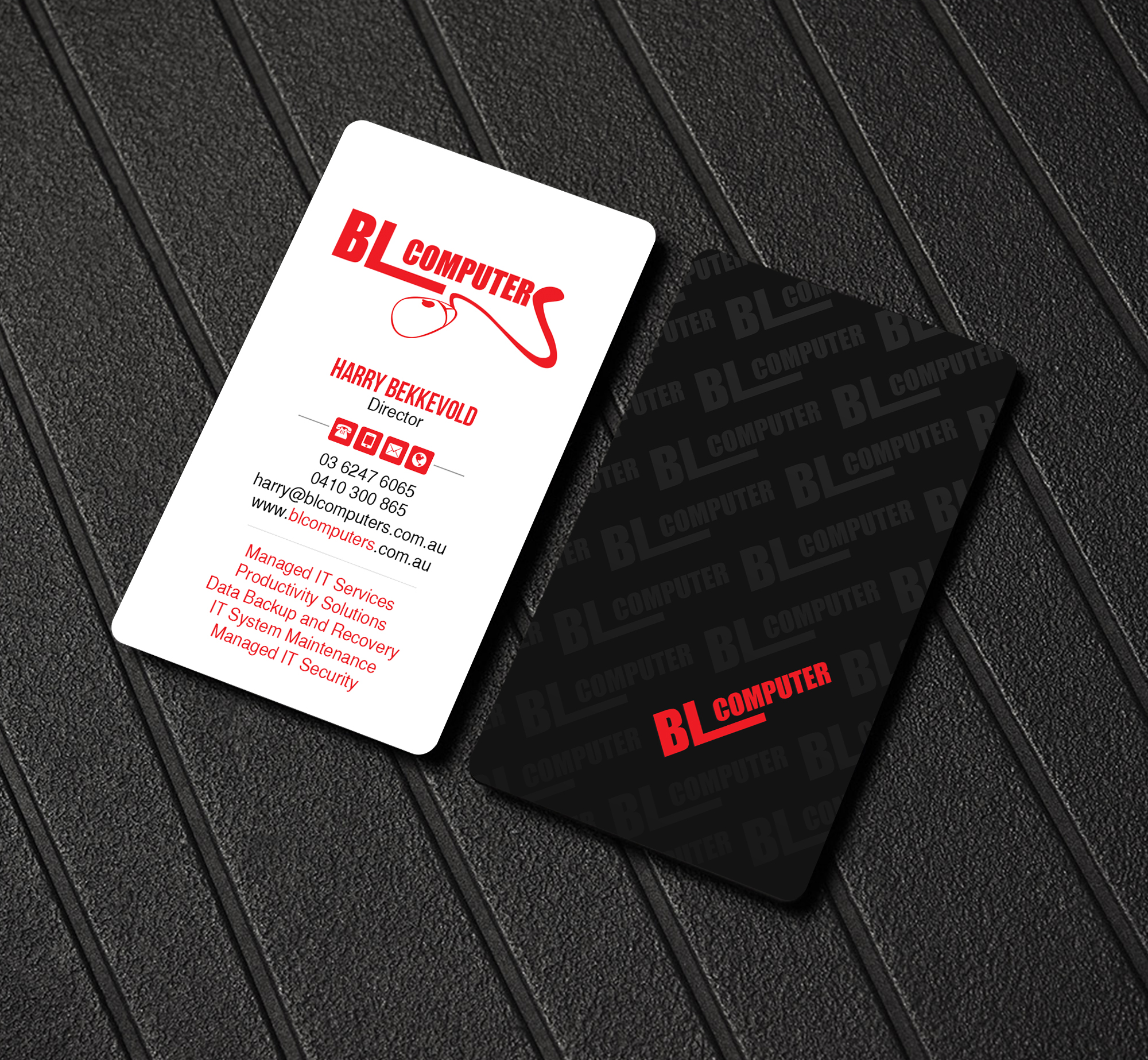 Business Card Design by Creations Box 2015 for BL Computers | Design #25241040