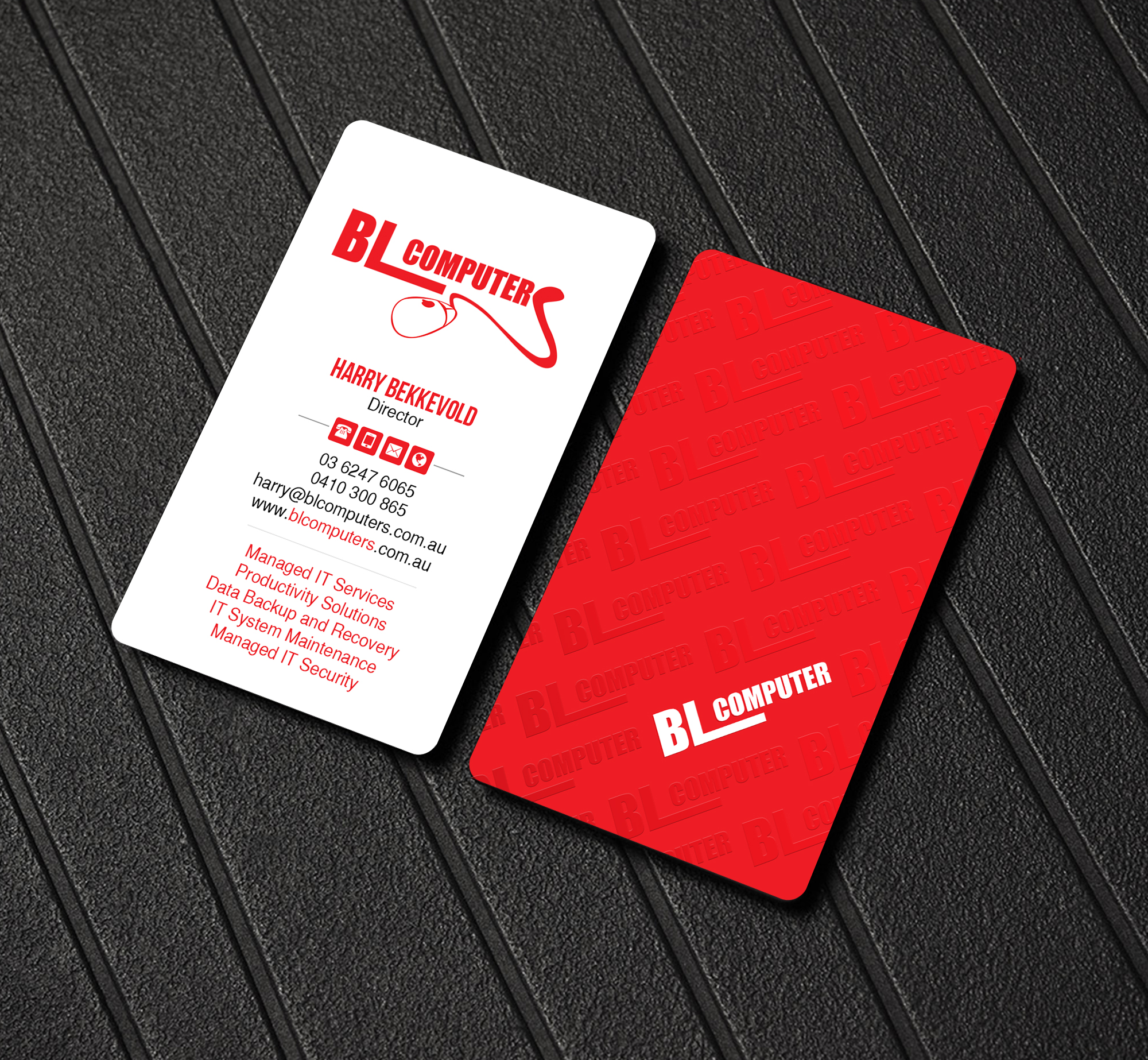 Business Card Design by Creations Box 2015 for BL Computers | Design #25241041