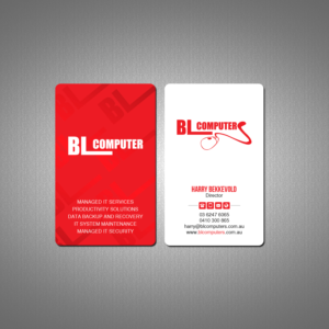 Diseño de Tarjeta de Presentación por Creations Box 2015 para BL Computers | Diseño: #25241046