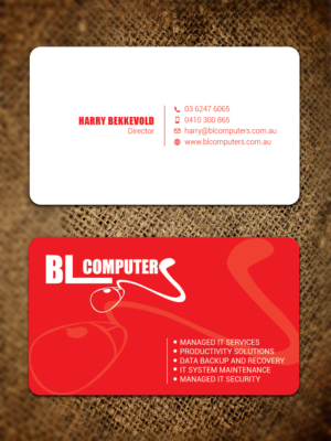 Diseño de Tarjeta de Presentación por LAXMI DESIGNHUB para BL Computers | Diseño: #25240728
