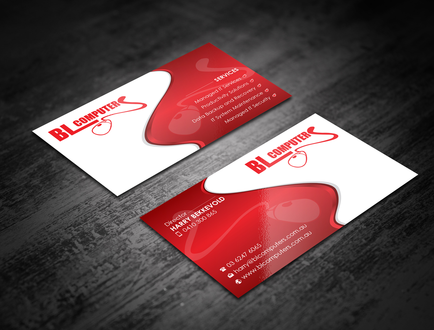 Business Card Design by Magic of Art for BL Computers | Design #25257312