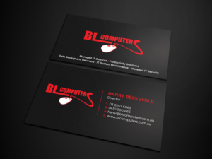 Business Card Design by Tripti Ranjan Gain for BL Computers | Design: #25255296