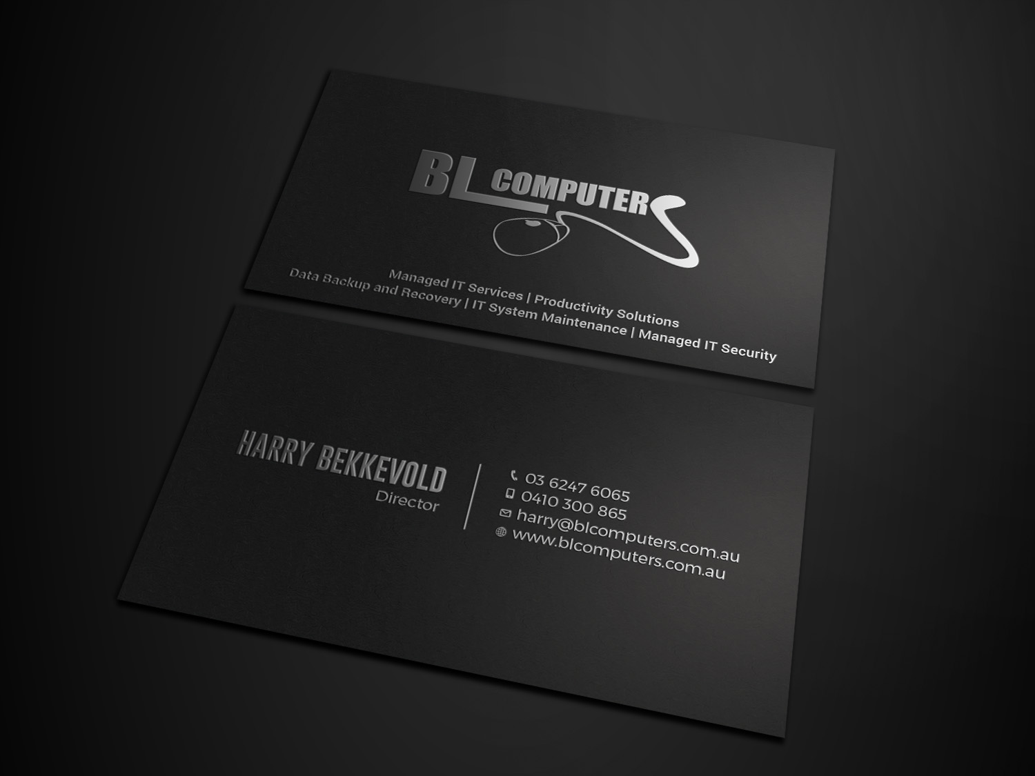 Design de Carte de Visite par Tripti Ranjan Gain pour BL Computers | Design #25255297