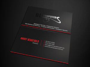 Business Card Design by Tripti Ranjan Gain for BL Computers | Design: #25255298