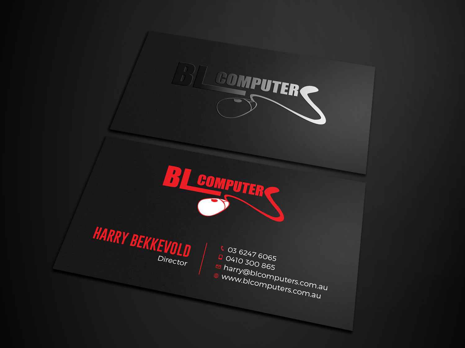 Design de Carte de Visite par Tripti Ranjan Gain pour BL Computers | Design #25255299