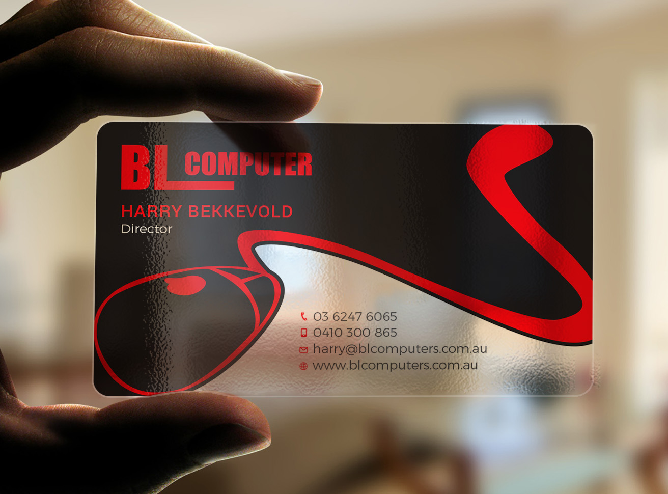 Design de Carte de Visite par Tripti Ranjan Gain pour BL Computers | Design #25255309