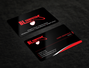 Business Card Design by Tripti Ranjan Gain for BL Computers | Design: #25255315
