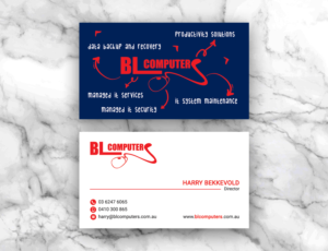 Business Card Design by Moumita_ for BL Computers | Design: #25256903