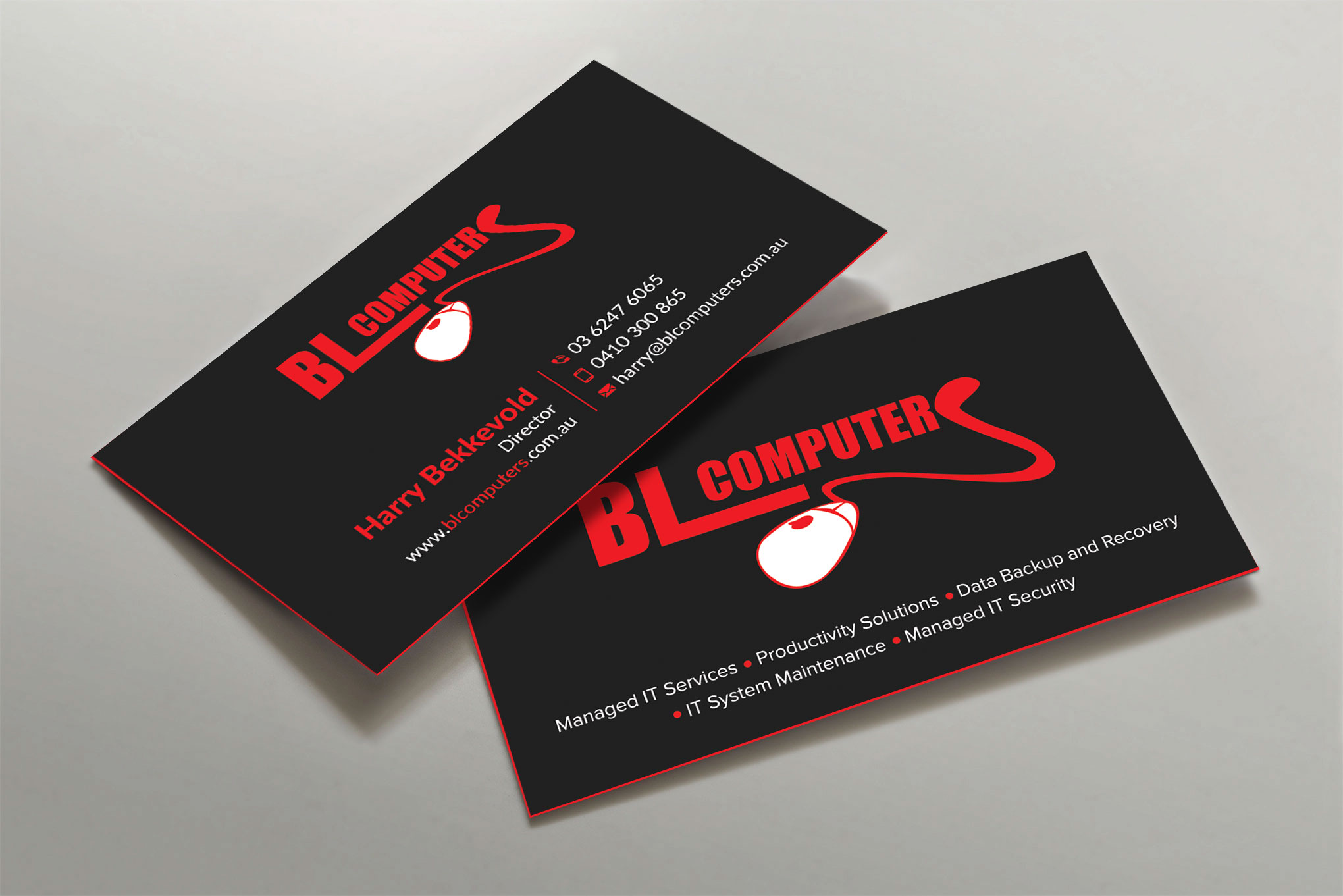 Business Card Design by sabbir049 for BL Computers | Design #25241319