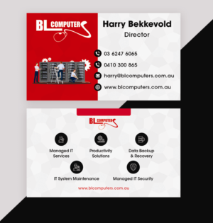 Design de Carte de Visite par AweSomeLogoTeam pour BL Computers | Design : #25232432