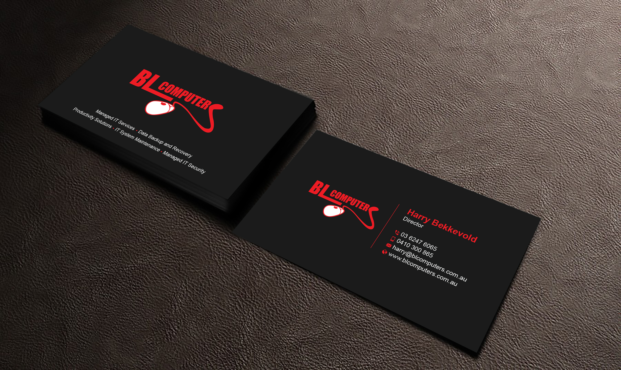 Design de Carte de Visite par Uttom 2 pour BL Computers | Design #25240167