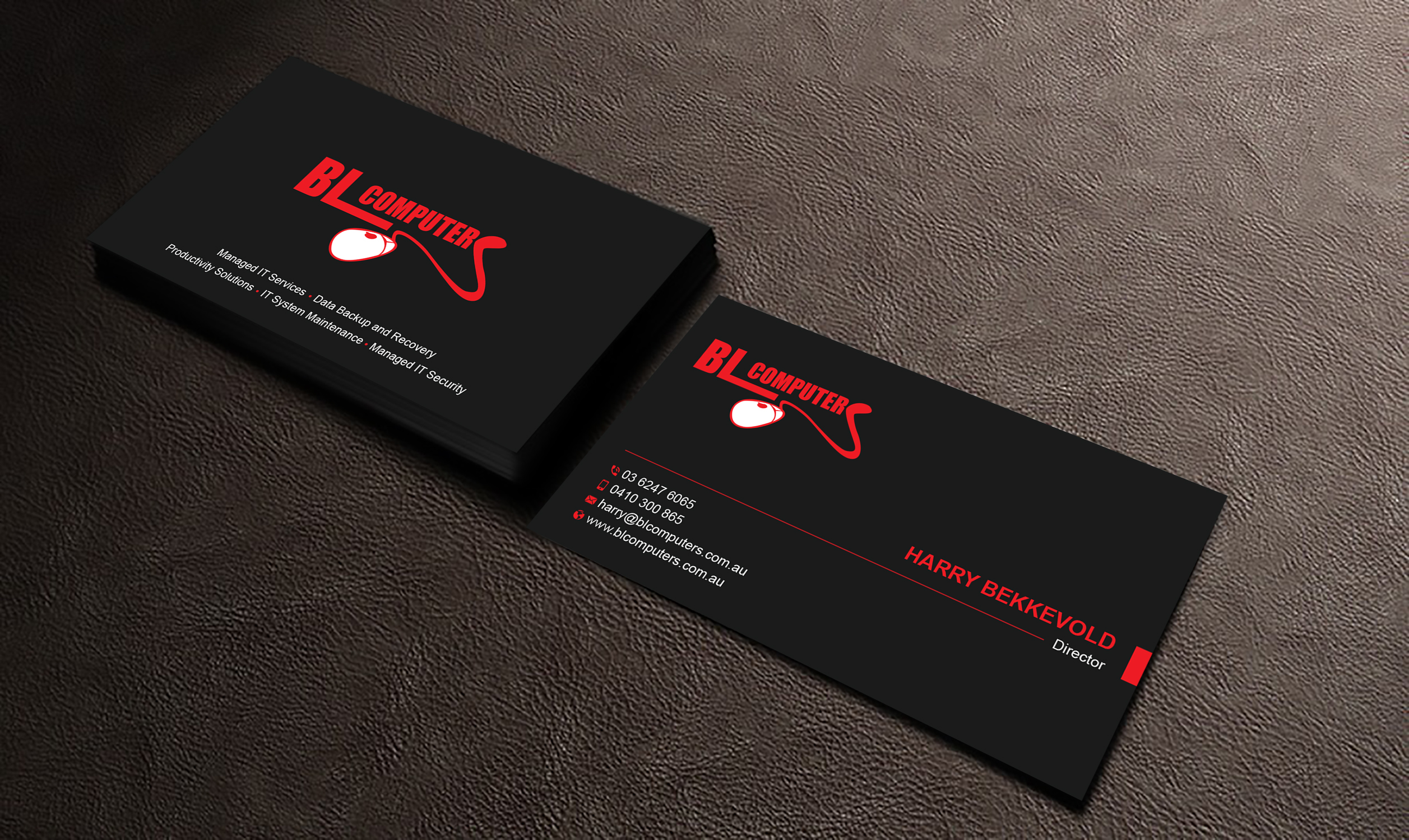 Business Card Design by Uttom 2 for BL Computers | Design #25240168