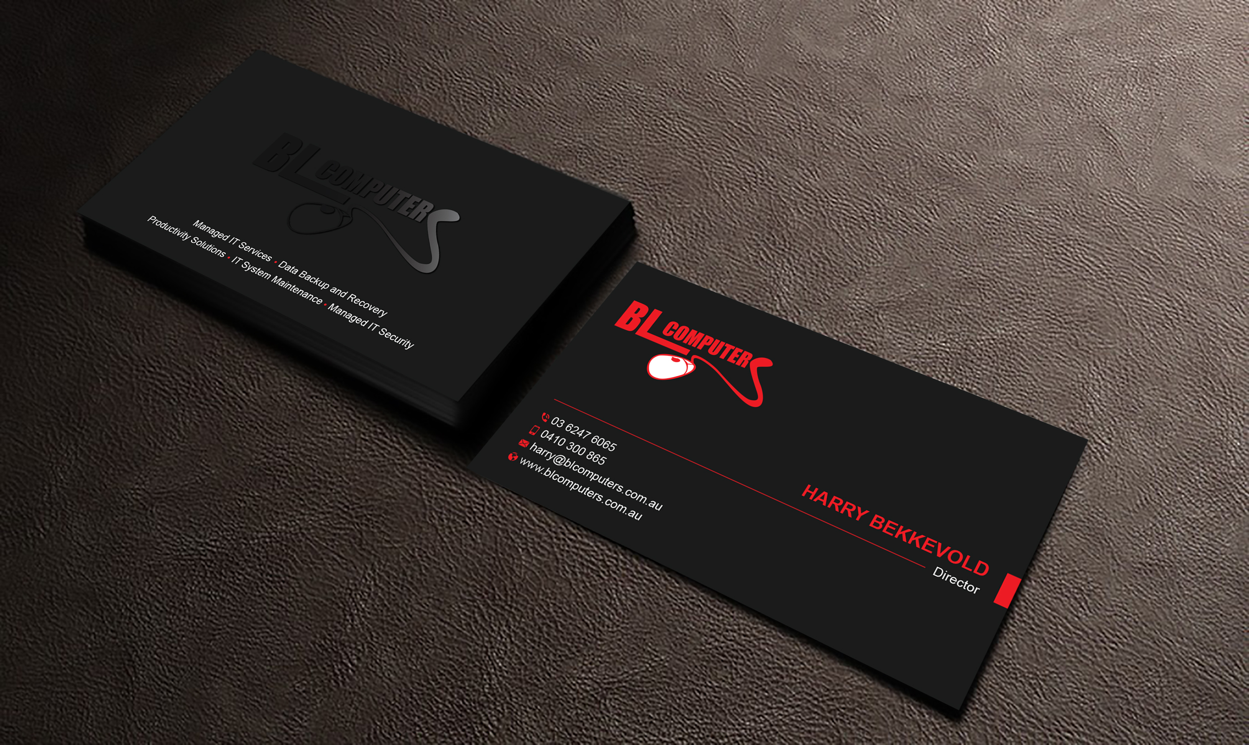 Business Card Design by Uttom 2 for BL Computers | Design #25240189