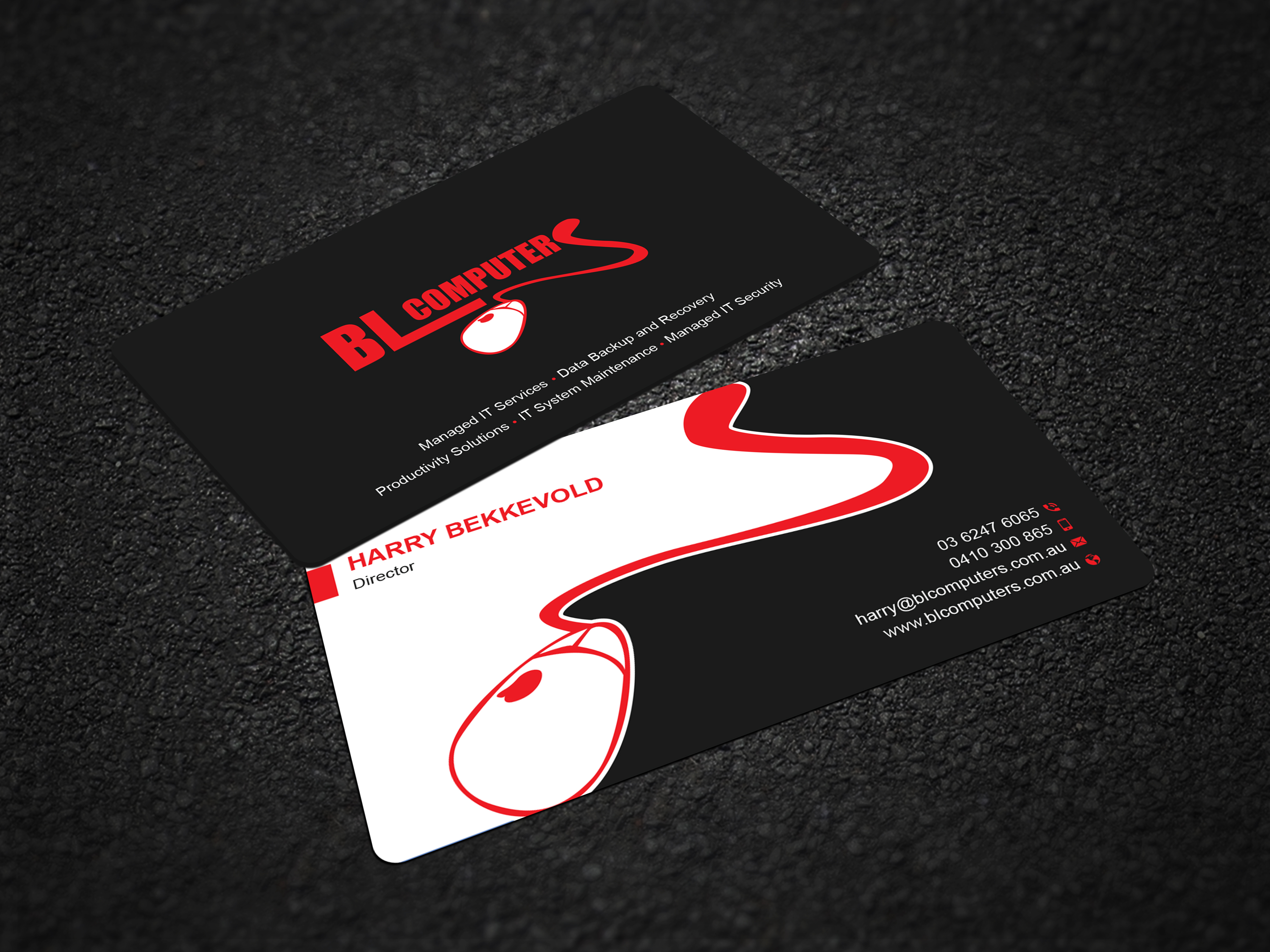 Business Card Design by Uttom 2 for BL Computers | Design #25240190